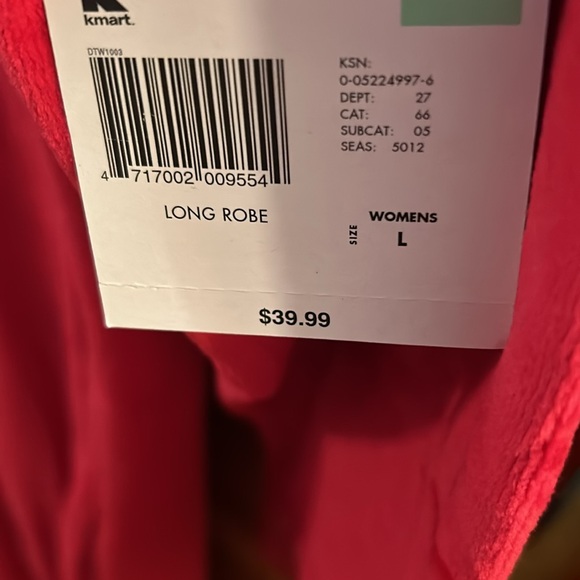 Jaclyn Smith Size Large Robe.   N W T - Picture 3 of 5
